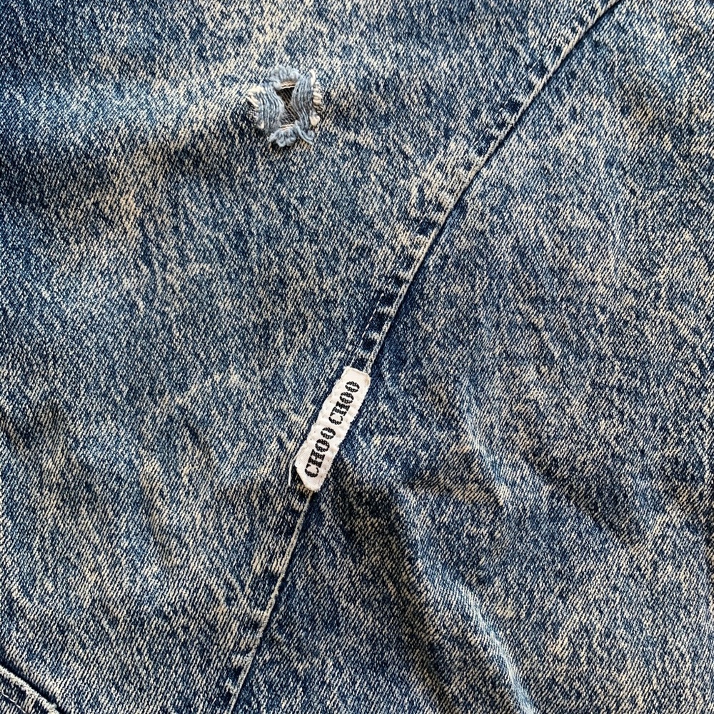 80’s CHOO CHOO BATWING JEANS JACKET